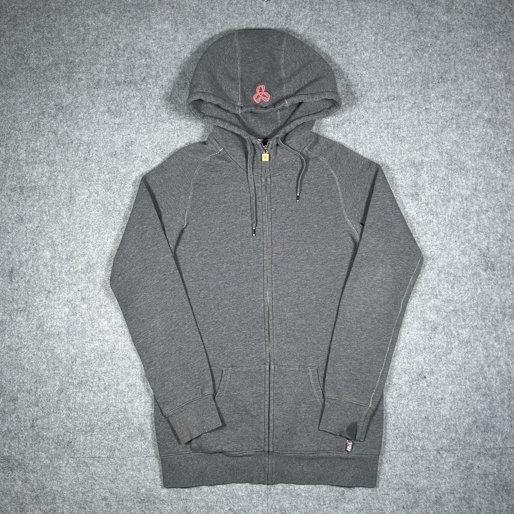 TNA Aritzia Full Zip‎ Hoodie Women's Size Medium Grey Loungewear Active
